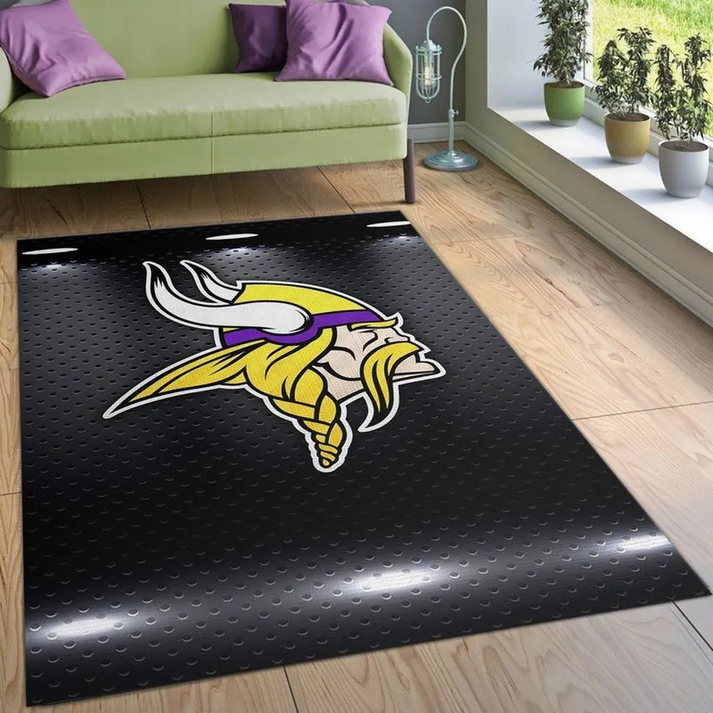 Minnesota Vikings Football Nfl 17 Area Rug Living Room And Bed Room Rug Rug Regtangle Carpet Floor Decor Home Decor 0 Minnesota Vikings Football Nfl 17 Area Rug Living Room And Bed Room Rug Rug Regtangle Carpet Floor Decor Home Decor 0