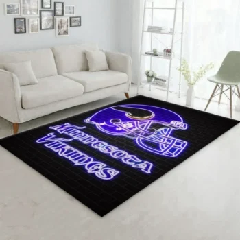 Minnesota Vikings Football Nfl 18 Area Rug Living Room And Bed Room Rug Rug Regtangle Carpet Floor Decor Home Decor 0