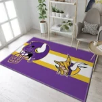 Minnesota Vikings Football Nfl 3 Area Rug Living Room And Bed Room Rug Rug Regtangle Carpet Floor Decor Home Decor 0