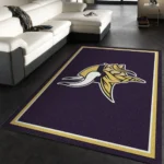 Minnesota Vikings Football Nfl 6 Area Rug Living Room And Bed Room Rug Rug Regtangle Carpet Floor Decor Home Decor 0