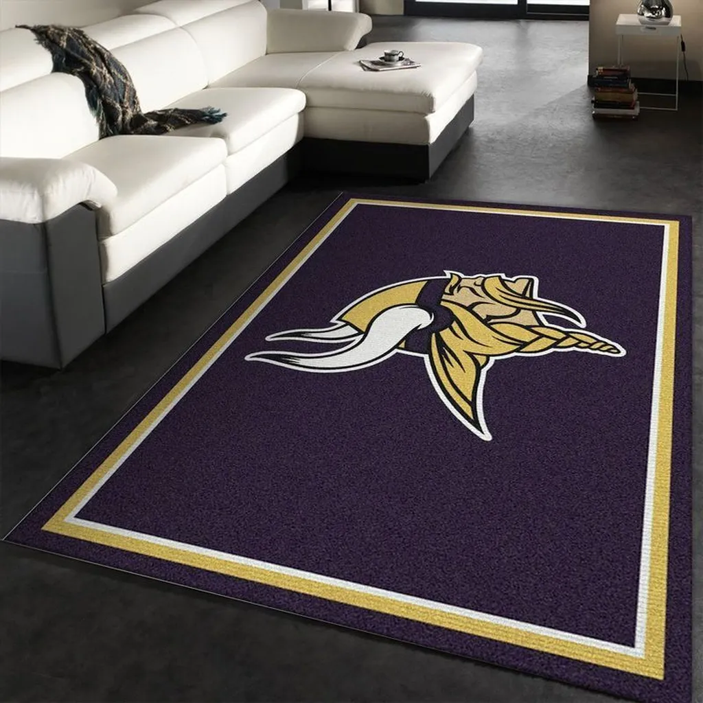 Minnesota Vikings Football Nfl 6 Area Rug Living Room And Bed Room Rug Rug Regtangle Carpet Floor Decor Home Decor 0 Minnesota Vikings Football Nfl 6 Area Rug Living Room And Bed Room Rug Rug Regtangle Carpet Floor Decor Home Decor 0