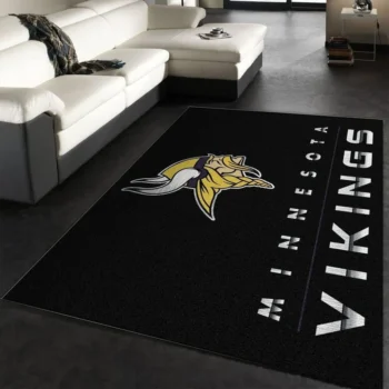 Minnesota Vikings Football Nfl 7 Area Rug Living Room And Bed Room Rug Rug Regtangle Carpet Floor Decor Home Decor 0