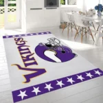 Minnesota Vikings Football Nfl 9 Area Rug Living Room And Bed Room Rug Rug Regtangle Carpet Floor Decor Home Decor 0