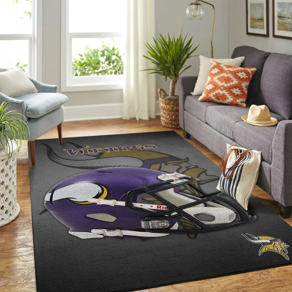 Minnesota Vikings Nfl Area Rugs Team Logo Helmet Living Room Carpet Sports Rug Regtangle Carpet Floor Decor Home Decor 0 Minnesota Vikings Nfl Area Rugs Team Logo Helmet Living Room Carpet Sports Rug Regtangle Carpet Floor Decor Home Decor 0