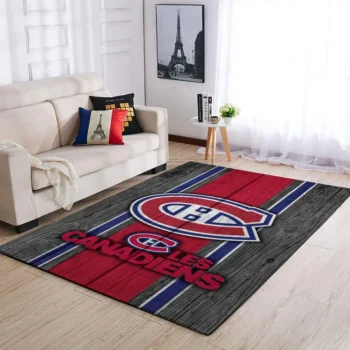 Montral Canadiens Nhl Area Rugs Team Logo Living Room Carpet Sports Rug Regtangle Carpet Floor Decor Home Decor 0
