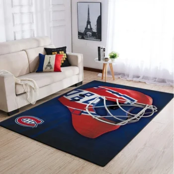 Montreal Canadiens Nhl Area Rugs Team Logo Style Living Room Carpet Sports Rug Regtangle Carpet Floor Decor Home Decor 0