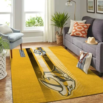 Nashville Predators Nhl Area Rugs Living Room Carpet Team Logo Sports Rug Regtangle Carpet Floor Decor Home Decor 0