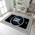 Navy Midshipmen Ncaa 2 Area Rug Living Room And Bed Room Rug Rug Regtangle Carpet Floor Decor Home Decor 0