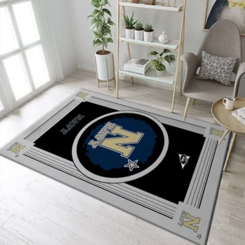 Navy Midshipmen Ncaa 2 Area Rug Living Room And Bed Room Rug Rug Regtangle Carpet Floor Decor Home Decor 0