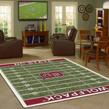 Nc State Wolfpack Area Rug Living Room Rug Home Decor Football Floor Decor Rb7a8e7e8918 0