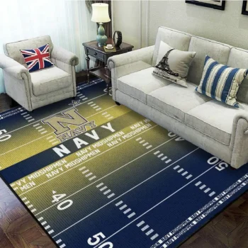 Ncaa Navy Midshipmen Football Stadium Fbs Nice Gift Area Rug Area Rug Living Room Carpet Rug Regtangle Carpet Floor Decor Home Decor 0