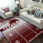 Ncaa Texas State Bobcats Football Stadium Fbs Nice Gift Area Rug Rug Regtangle Carpet Floor Decor Home Decor 0