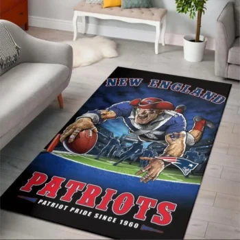 New England Patriots Nfl 31 Area Rug Living Room And Bed Room Rug Rug Regtangle Carpet Floor Decor Home Decor 0