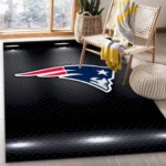 New England Patriots Nfl Rug Bedroom Rug Us Gift Decor Living Room Area Rug Home Decor 0