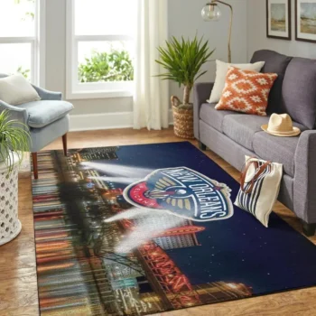 New Orleans Pelicans Area Rug Nba Basketball Team Logo Carpet Living Room Rugs Rug Regtangle Carpet Floor Decor Home Decor V5026 0