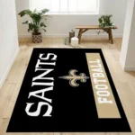 New Orleans Saints Nfl 11 Area Rug Living Room And Bed Room Rug Rug Regtangle Carpet Floor Decor Home Decor 0