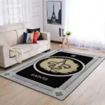 New Orleans Saints Nfl Team Logo Area Rugs Living Room Carpet Rug Regtangle Carpet Floor Decor Home Decor 0