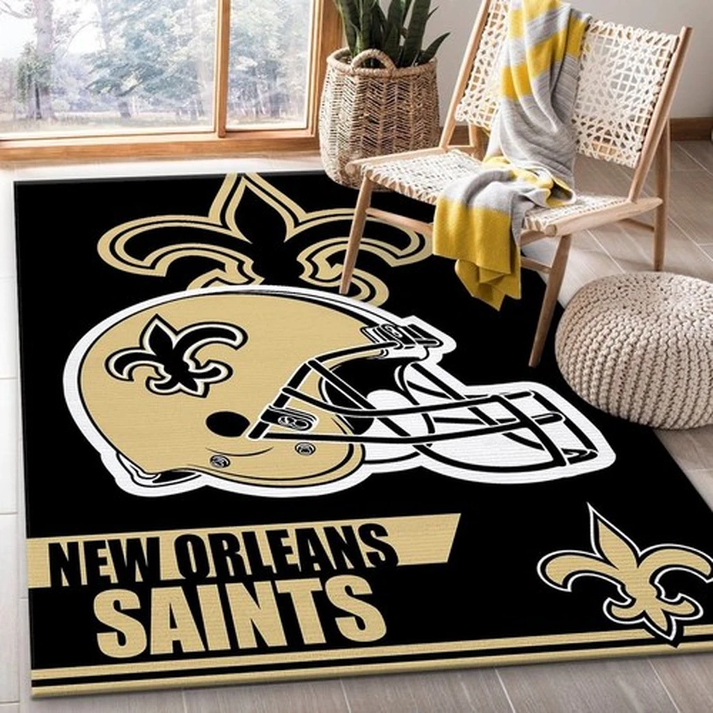 New Orleans Saints Nfl Team Logo Helmet Nice Gift Home Decor Rectangle 0 New Orleans Saints Nfl Team Logo Helmet Nice Gift Home Decor Rectangle 0