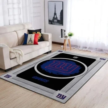 New York Giants Area Rug Living Room Rug Home Decor Nfl Ofd 20030355 0