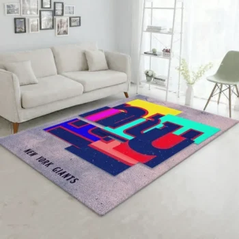 New York Giants Nfl 12 Area Rug Living Room And Bed Room Rug Rug Regtangle Carpet Floor Decor Home Decor 0