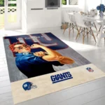 New York Giants Nfl 19 Area Rug Living Room And Bed Room Rug Rug Regtangle Carpet Floor Decor Home Decor 0