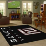 New York Giants Nfl Team Chrome Nice Gift Area Rug Area Rug Living Room Carpet Rug Regtangle Carpet Floor Decor Home Decor 0