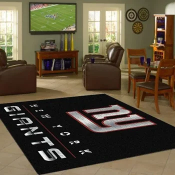 New York Giants Nfl Team Chrome Nice Gift Area Rug Area Rug Living Room Carpet Rug Regtangle Carpet Floor Decor Home Decor 0