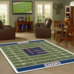 New York Giants Rug Football Rug Rug Regtangle Carpet Floor Decor Home Decor 0