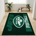New York Jets Nfl 1 Area Rug Living Room And Bed Room Rug Rug Regtangle Carpet Floor Decor Home Decor 0
