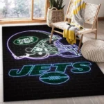 New York Jets Nfl 10 Area Rug Living Room And Bed Room Rug Rug Regtangle Carpet Floor Decor Home Decor 0