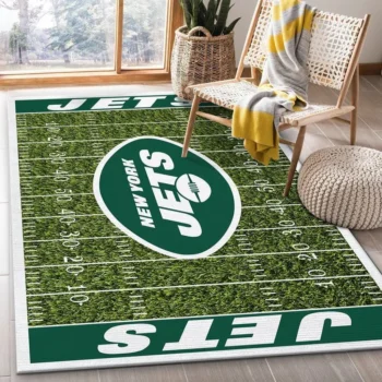 New York Jets Nfl 12 Area Rug Living Room And Bed Room Rug Rug Regtangle Carpet Floor Decor Home Decor 0