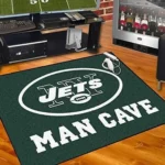 New York Jets Rug Football Rug Rug Regtangle Carpet Floor Decor Home Decor 0