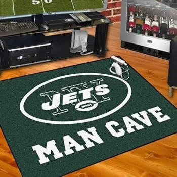 New York Jets Rug Football Rug Rug Regtangle Carpet Floor Decor Home Decor 0