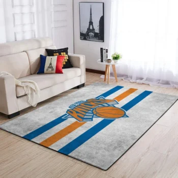 New York Knicks Area Rug Nba Basketball Team Logo Carpet Living Room Rugs Rug Regtangle Carpet Floor Decor Home Decor V2170 0