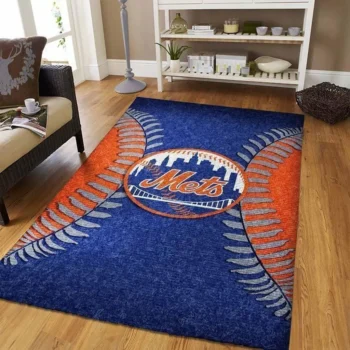 New York Mets Area Rug Mlb Baseball Team Logo Carpet Living Room Rugs Rug Regtangle Carpet Floor Decor Home Decor V3971 0