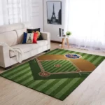 New York Mets Area Rug Mlb Baseball Team Logo Carpet Living Room Rugs Rug Regtangle Carpet Floor Decor Home Decor V3981 0