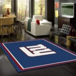 New York Rangers Area Rug Living Room Rug Home Decor Nhl Ice Hockey Team Logo Carpet Rug Living Room 2002208 0