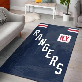 New York Rangers Area Rugs Nhl Hockey Living Room Carpet Team Logo Floor Home Decor 2002203 Rug Regtangle Carpet Floor Decor Home Decor 0