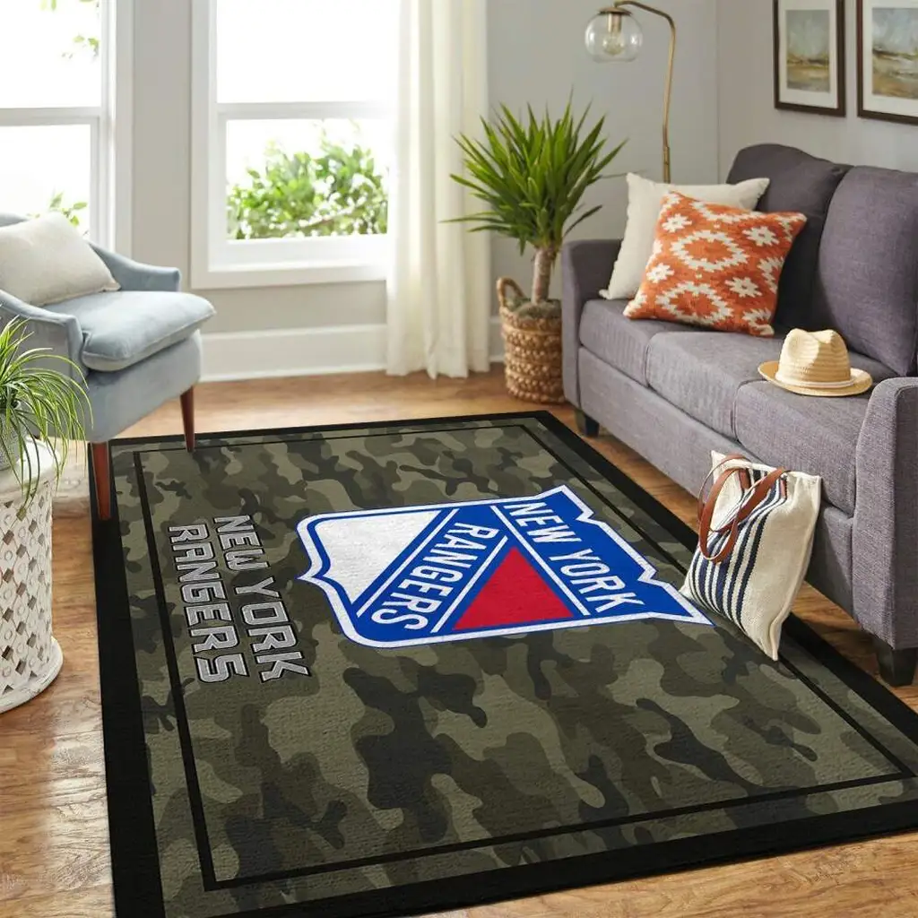 New York Rangers Nhl Area Rugs Camo Style Living Room Carpet Team Logo Home Rug Regtangle Carpet Floor Decor Home Decor 0 New York Rangers Nhl Area Rugs Camo Style Living Room Carpet Team Logo Home Rug Regtangle Carpet Floor Decor Home Decor 0