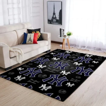 New York Yankees Area Rug Mlb Baseball Team Logo Carpet Living Room Rugs Rug Regtangle Carpet Floor Decor Home Decor V455 0