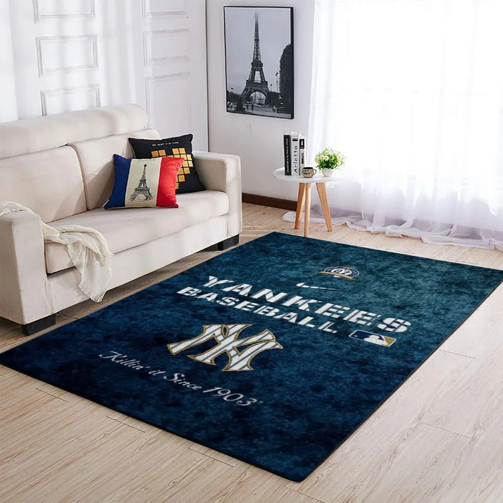 New York Yankees Area Rug Mlb Baseball Team Logo Carpet Living Room Rugs Rug Regtangle Carpet Floor Decor Home Decor V456 0 New York Yankees Area Rug Mlb Baseball Team Logo Carpet Living Room Rugs Rug Regtangle Carpet Floor Decor Home Decor V456 0