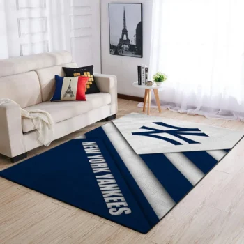 New York Yankees Area Rug Mlb Baseball Team Logo Carpet Living Room Rugs Rug Regtangle Carpet Floor Decor Home Decor V459 0