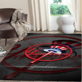 New York Yankees Area Rug Mlb Baseball Team Logo Carpet Living Room Rugs Rug Regtangle Carpet Floor Decor Home Decor V470 0