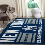 New York Yankees Area Rug Mlb Baseball Team Logo Carpet Living Room Rugs Rug Regtangle Carpet Floor Decor Home Decor V472 0
