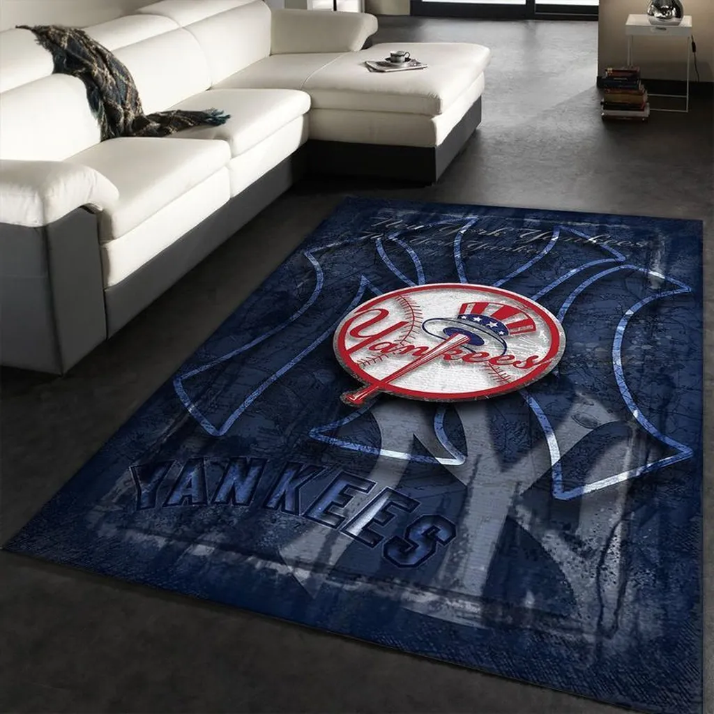 New York Yankees Mlb Baseball 14 Area Rug Living Room And Bed Room Rug Rug Regtangle Carpet Floor Decor Home Decor 0 New York Yankees Mlb Baseball 14 Area Rug Living Room And Bed Room Rug Rug Regtangle Carpet Floor Decor Home Decor 0