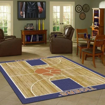 Nfl Football Clemson Tigers Rug Area Rug Home Decor Homebeautyus Rug Regtangle Carpet Floor Decor Home Decor 0