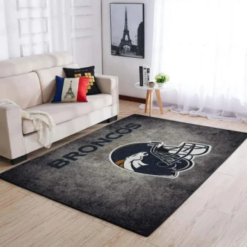 Nfl Football Denver Broncos Area Rug Home Decor Homebeautyus Area Rug Living Room Carpet Rug Regtangle Carpet Floor Decor Home Decor 0