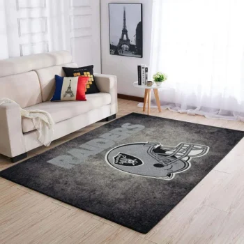 Nfl Football Team Oakland Raiders Area Rugs Home Decor Area Rug Living Room Carpet Rug Regtangle Carpet Floor Decor Home Decor 0
