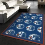Nhl Repeat Edmonton Oilers Area Rug Living Room And Bed Room Rug Rug Regtangle Carpet Floor Decor Home Decor 0