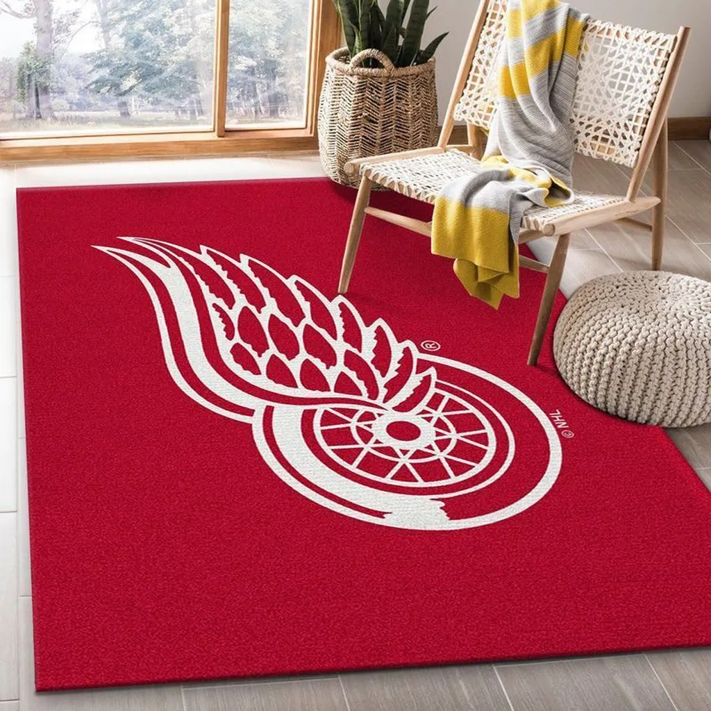 Nhl Spirit Detroit Redwings 1 Area Rug Living Room And Bed Room Rug Rug Regtangle Carpet Floor Decor Home Decor 0 Nhl Spirit Detroit Redwings 1 Area Rug Living Room And Bed Room Rug Rug Regtangle Carpet Floor Decor Home Decor 0